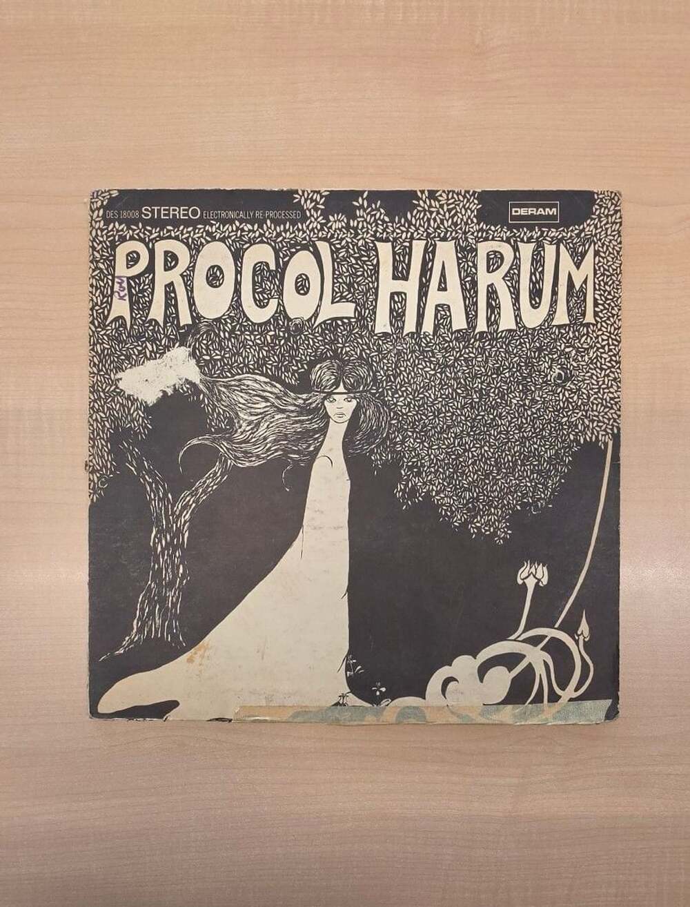 Procol Harum Self-Titled 1967 Deram Stereo Vinyl LP Record Album